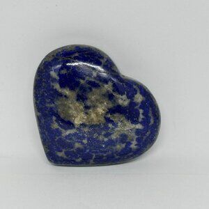 Polished Crystal Heart – Lapis Lazuli / Sodalite / Granite